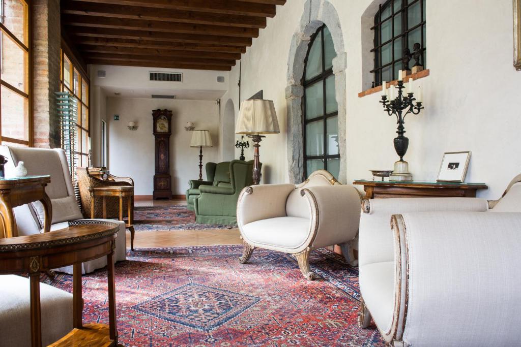Posezení v ubytování Villa Arcadio