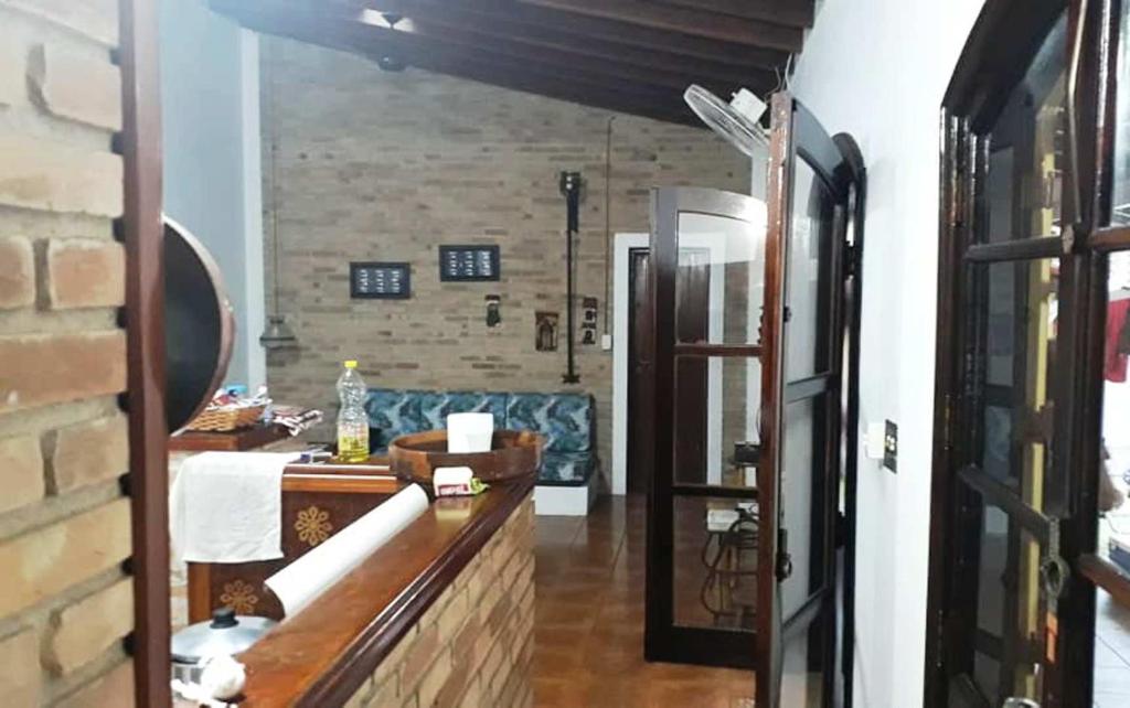  CASA PARAISO na praia da Fortaleza-Ubatuba com WIFI