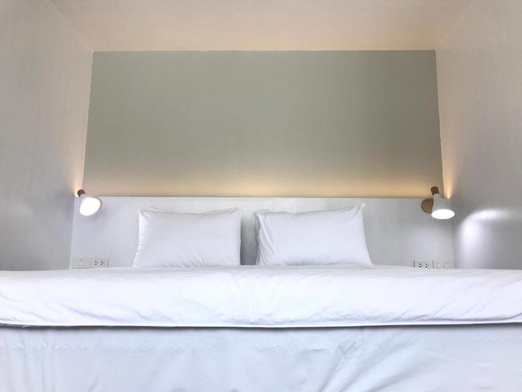 Postel nebo postele na pokoji v ubytování Urban house