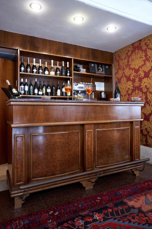 Hotel Bel Sito e Berlinoにあるラウンジまたはバー