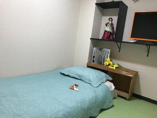 Postel nebo postele na pokoji v ubytování Hotel Wish HANA