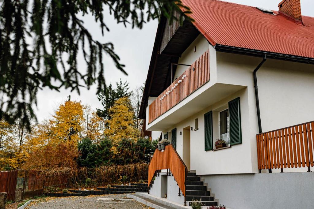 Budova, kde se prázdninový dům nachází