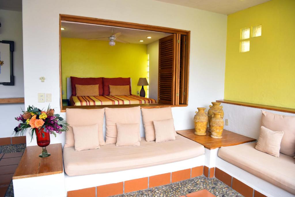 Posezení v ubytování Hotel Eloisa