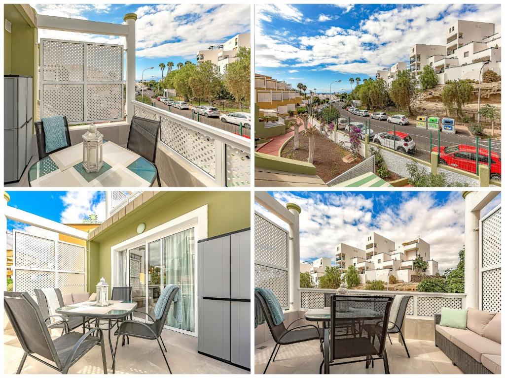 A balcony or terrace at Apartment Orlando Wave