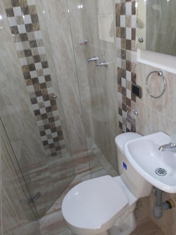 Koupelna v ubytování Hotel Boutique Street 50
