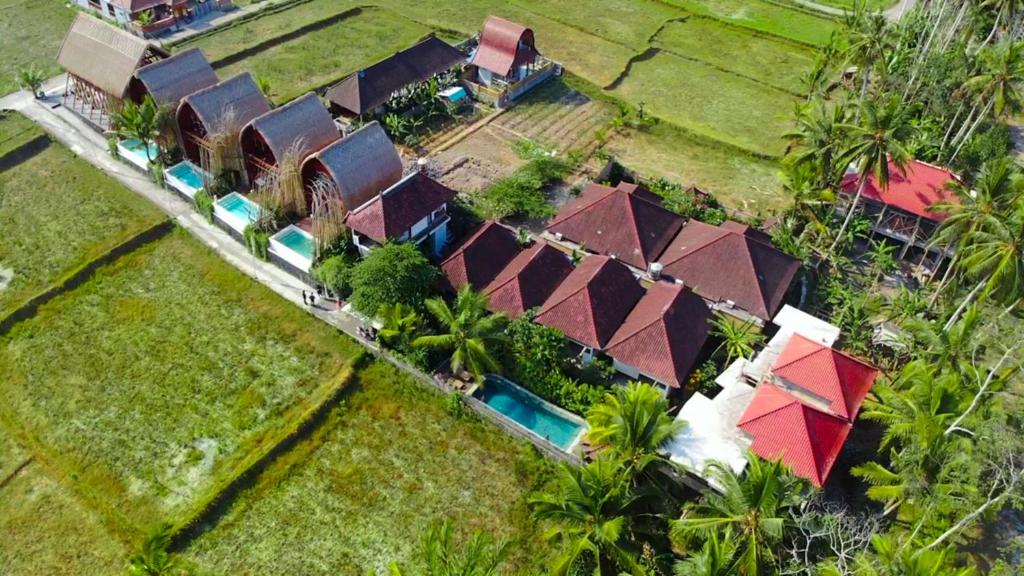 Bird's-eye view ng Namparan Villa