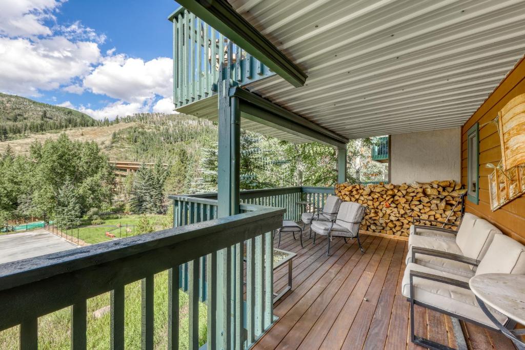 Nespecifikovaný výhled na hory nebo výhled na hory při pohledu z apartmánu