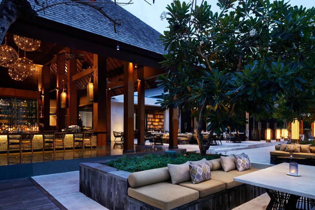 Posezení v ubytování The Anvaya Beach Resort Bali