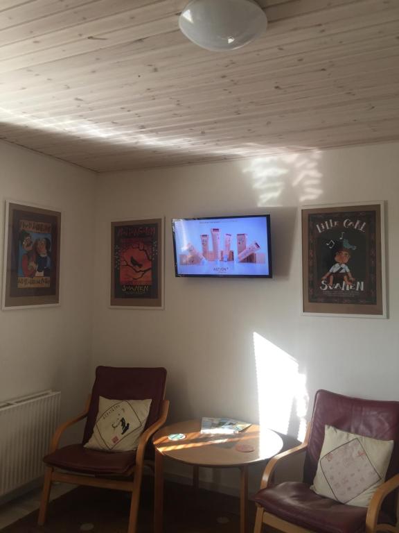 TV a/nebo společenská místnost v ubytování La Casita de Milen