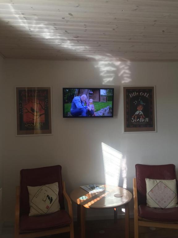 TV a/nebo společenská místnost v ubytování La Casita de Milen