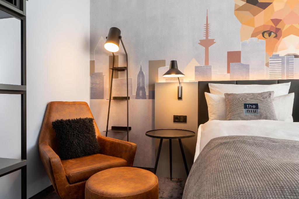 Holiday Inn - the niu, Charly Frankfurt City by IHG - Resim 13