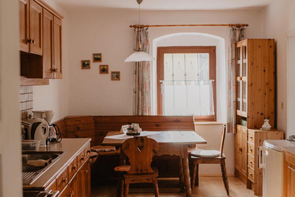 Posezení v ubytování Ferienwohnung im Mühlviertler Panorama Vierseithof