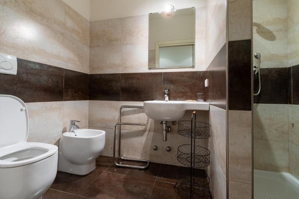 Kúpeľňa v ubytovaní AD Verona flat