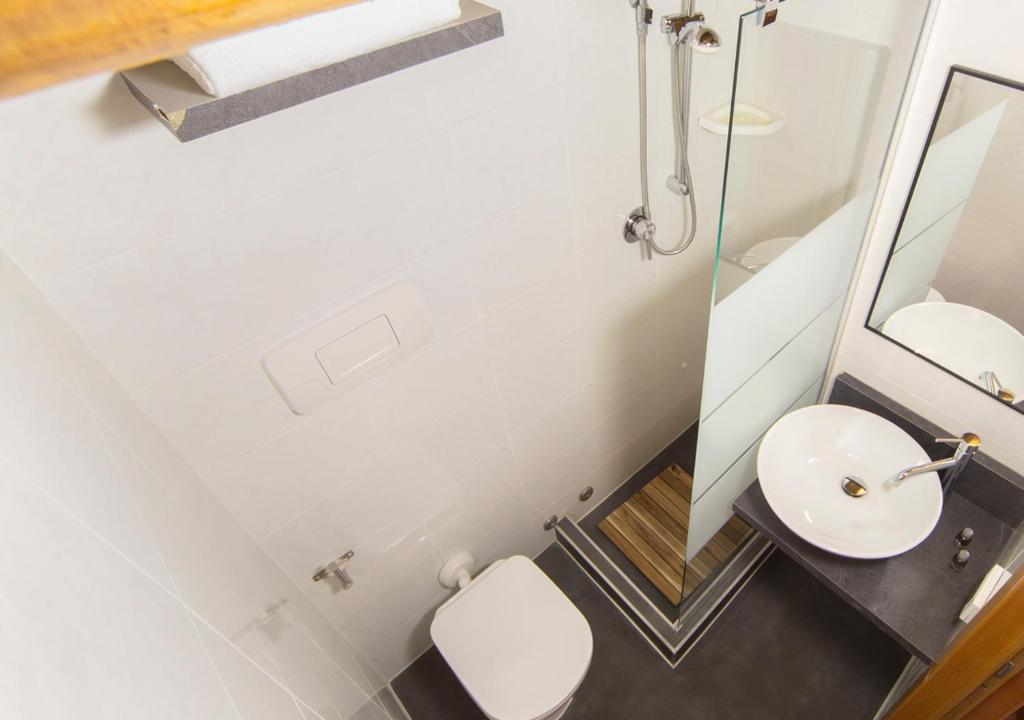 A bathroom at Locanda Al Centrale