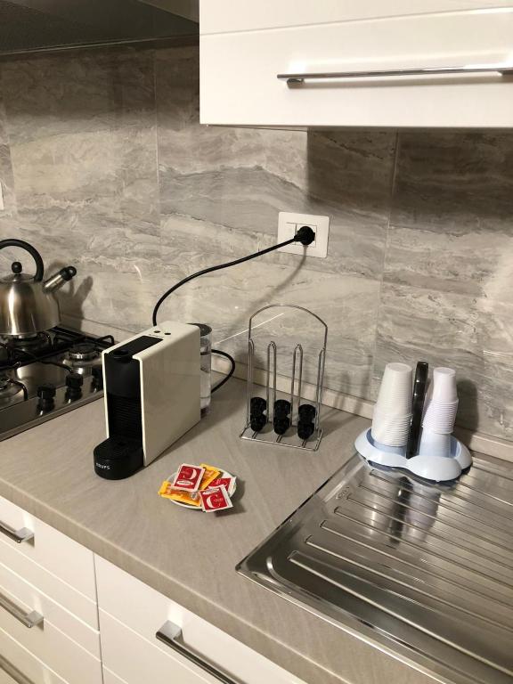 Kuchyňa alebo kuchynka v ubytovaní B&B IL CAVALIERE