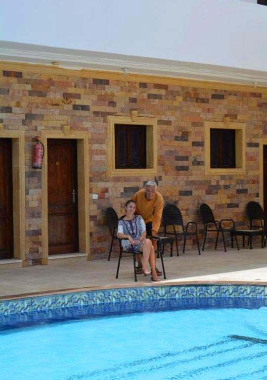 Bazén v ubytování Carmine Hotel Dahab nebo v jeho okolí