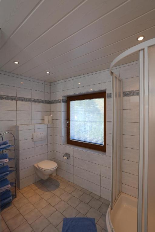Koupelna v ubytování Ferienwohnung Krug