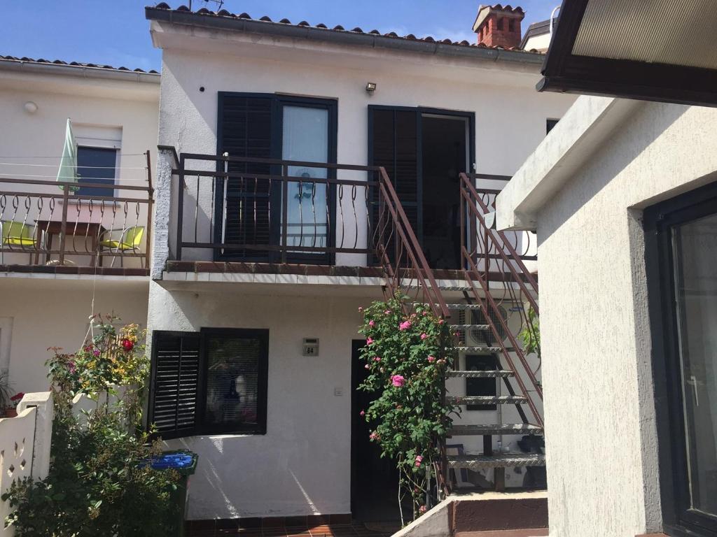Balkón nebo terasa v ubytování Apartments Poreč beach area Simo