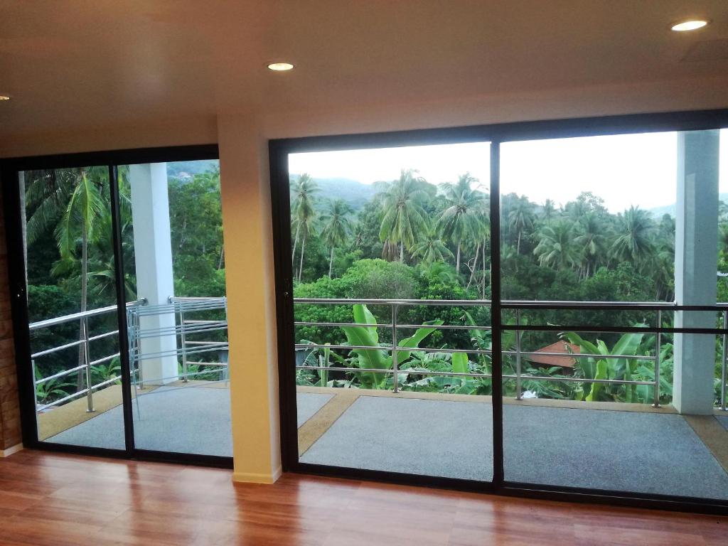 Balkón nebo terasa v ubytování Koh Samui Palm View Villa