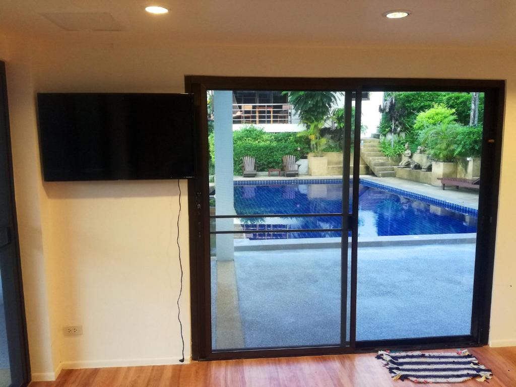 Bazén v ubytování Koh Samui Palm View Villa nebo v jeho okolí