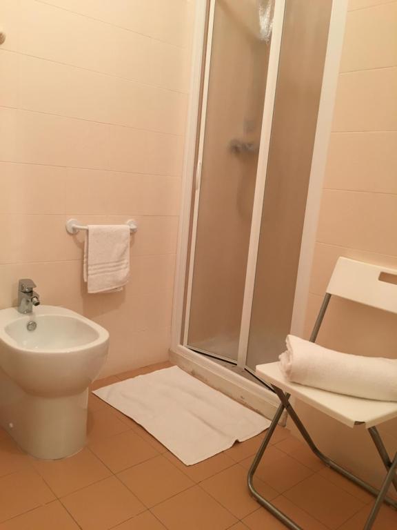 Koupelna v ubytování Pisacane61 B&B