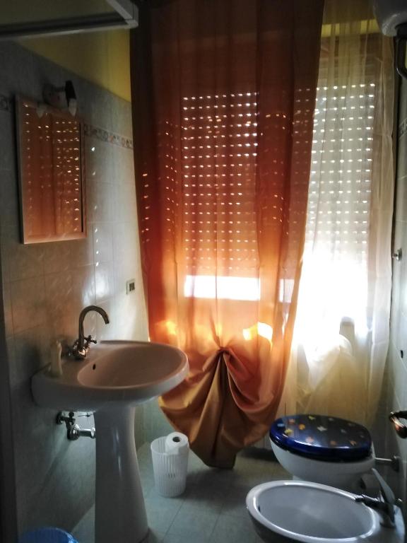 Koupelna v ubytování Casa Sole