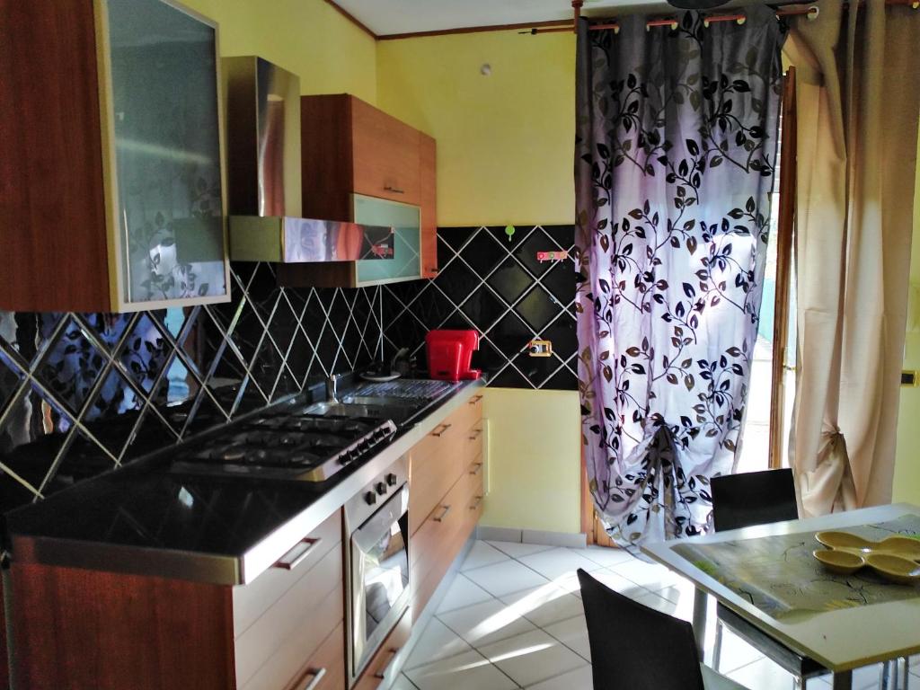 Kuchyň nebo kuchyňský kout v ubytování Casa Sole