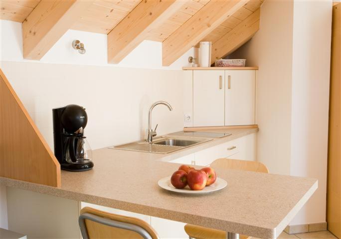 Kuchyň nebo kuchyňský kout v ubytování Chalet Anna