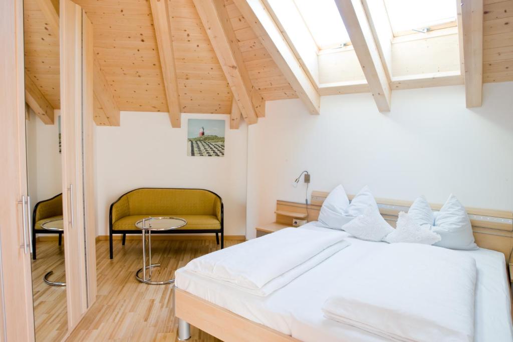 Postel nebo postele na pokoji v ubytování Chalet Anna