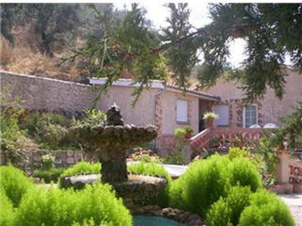 En have udenfor La Casa de la Piscina,ideal para familias y grupos