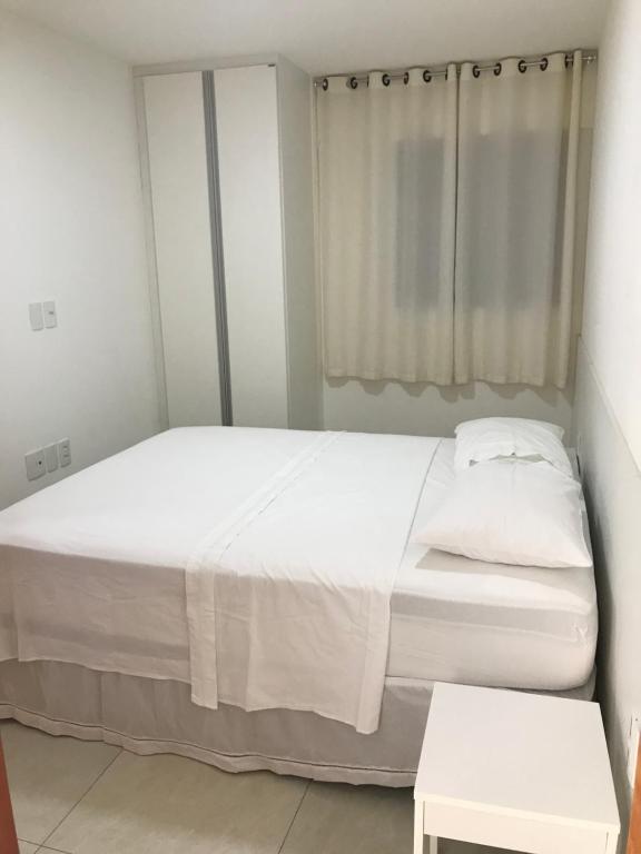 Postel nebo postele na pokoji v ubytování Apartamento Completo Jatiúca