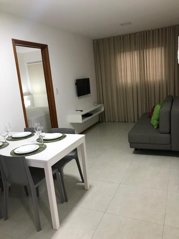 Posezení v ubytování Apartamento Completo Jatiúca
