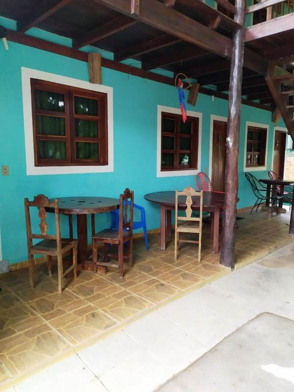Restaurace v ubytování Pousada Nenzinha