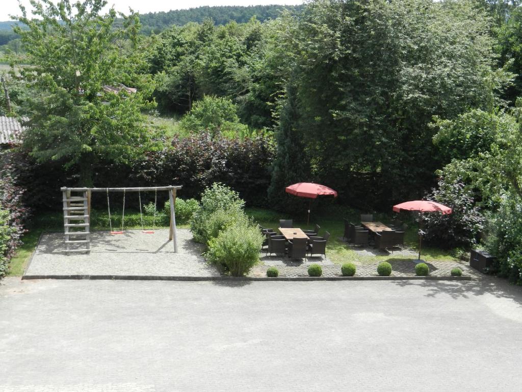 Zahrada ubytování Hotel Gasthof Herderich