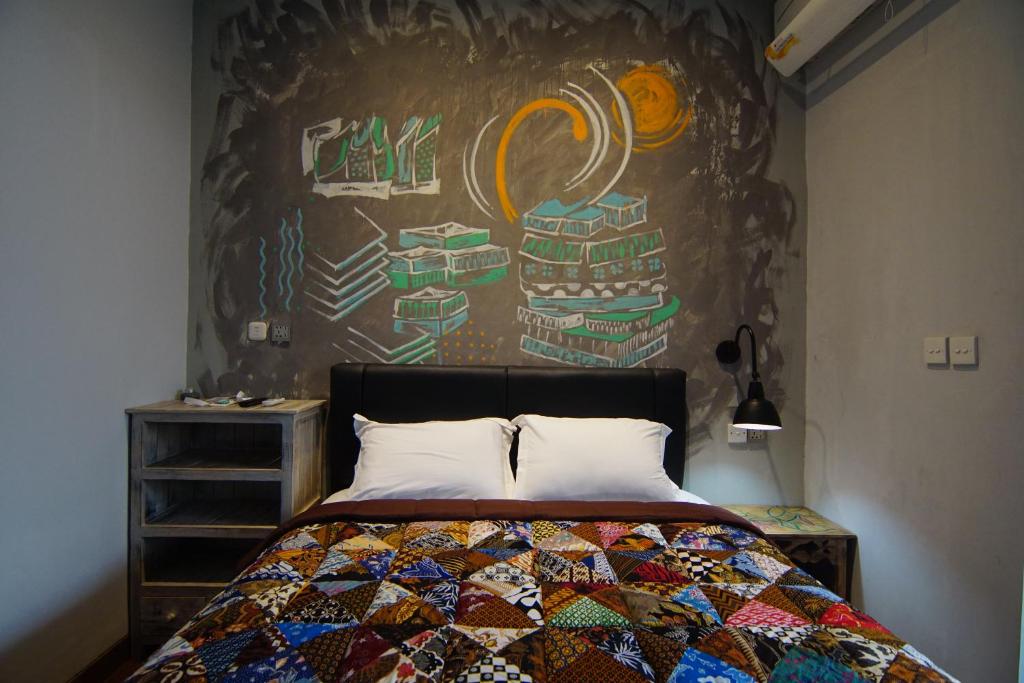 Postel nebo postele na pokoji v ubytování NamaStay