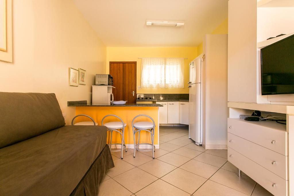  Apartamento nota 10 na praia da Barra da Lagoa