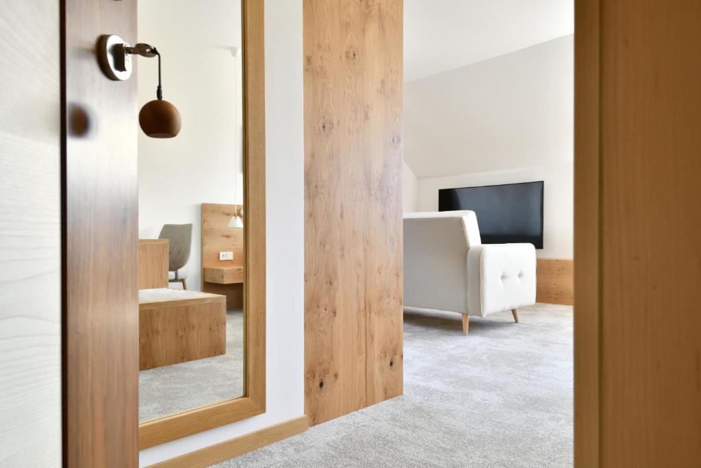 TV a/nebo společenská místnost v ubytování Guest House Vračko