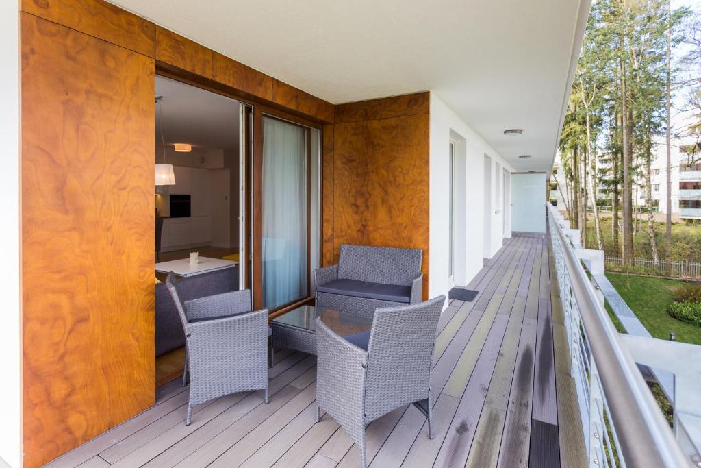 Posezení v ubytování Apartamenty Tulipan - visitopl