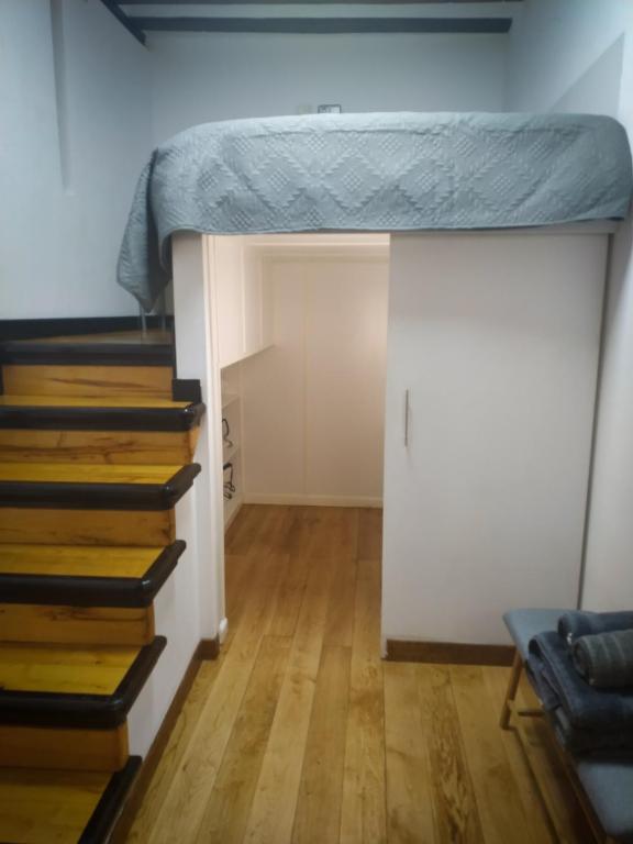 Postel nebo postele na pokoji v ubytování Balcón de la plata