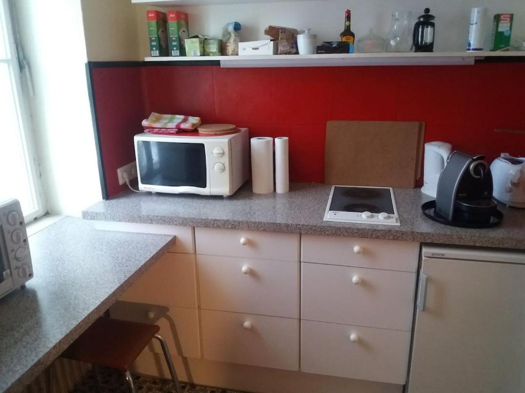 Fotografia z galérie ubytovania Geräumige zentrumsnahe Altbauwohnung vo Viedni