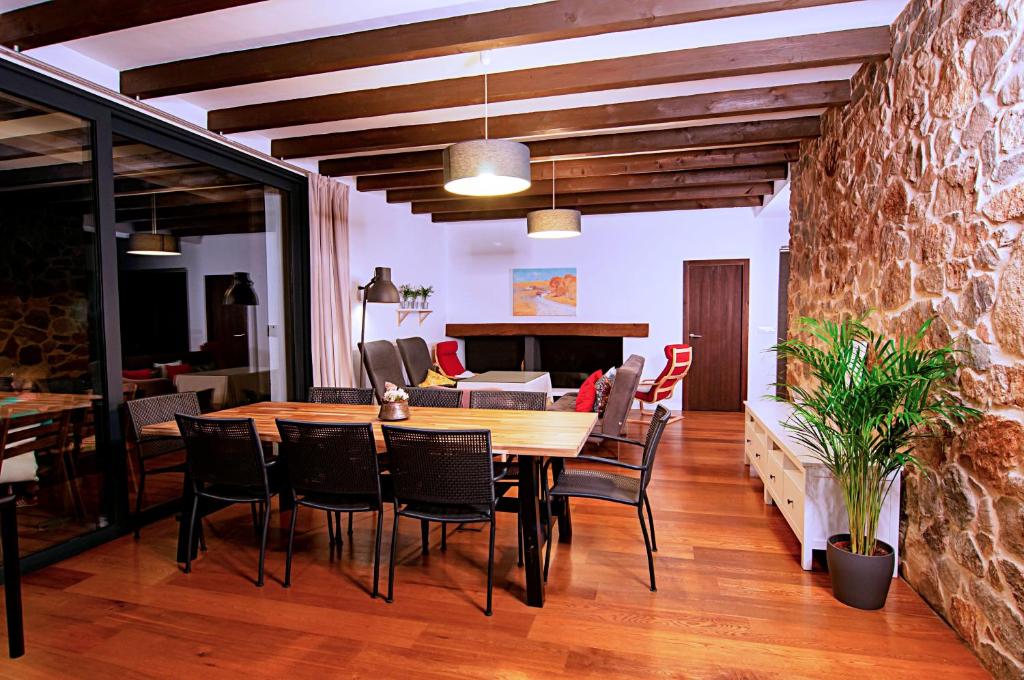 Posezení v ubytování Vivienda Rural Olivar del Chanza