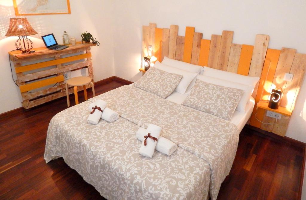 Cama o camas de una habitación en Twenty Seven Degrees Las Palmas