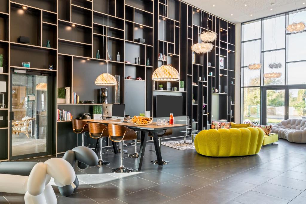 Posezení v ubytování Best Western Plus Europe Hôtel Brest
