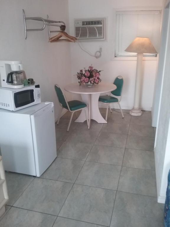 Kuchyň nebo kuchyňský kout v ubytování Apollo Motel