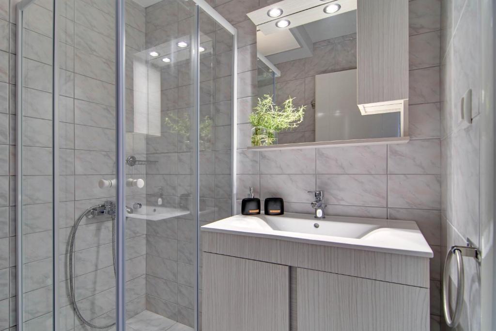 Kúpeľňa v ubytovaní ALL SEASONS Luxury Suites1