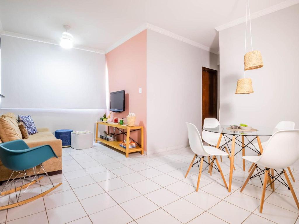  Flor de Algodão! Apartamento próximo ao Centro Político