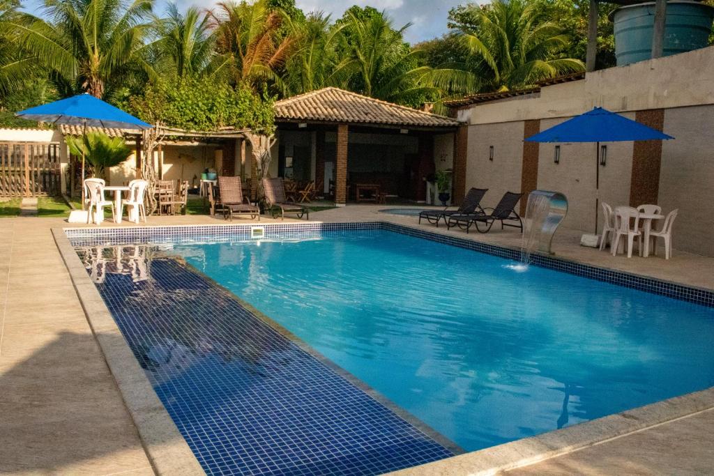 Bazén v ubytování Hotel Amendoeiras nebo v jeho okolí