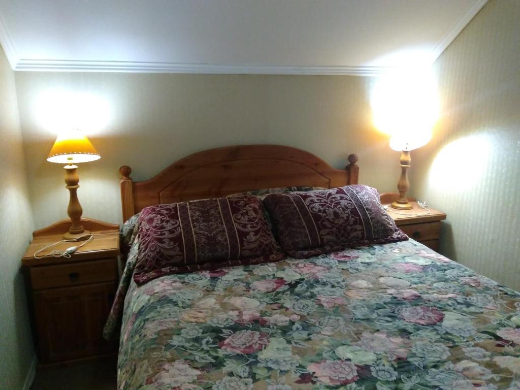 Cama o camas de una habitación en Flor/Victoria