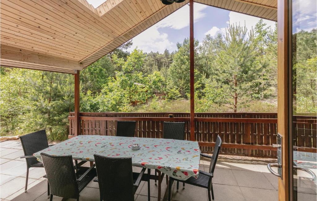 Balkón nebo terasa v ubytování Holiday Home Søndervej Nexø Iv