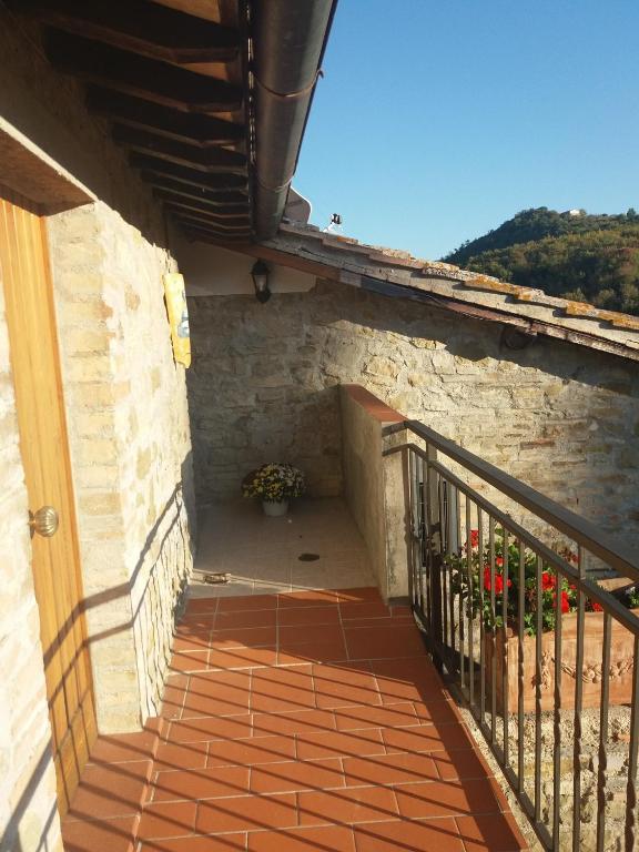 A balcony or terrace at Le Tre Rose